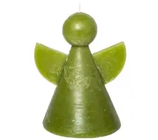 Home Society kaars engel 7.5x11cm groen 1 stuks kopen?