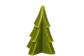 Home Society kaars kerstboom 9x12cm groen 1 stuks kopen?