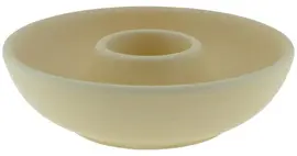 Home Society kandelaar keramiek ary xl 12x3.5cm beige