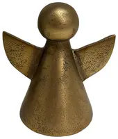 Home Society kerstfiguur metaal gaby engel large 11x10x7cm goud kopen?