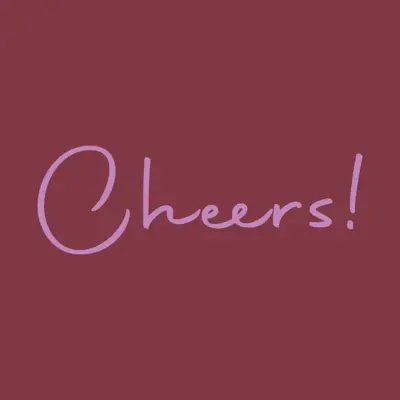 HomeBound tegeltje keramiek cheers 10.5x10.5cm 