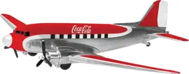 Hornby vliegtuig Coca-Cola Douglas DC-3 1:32 rood kopen?