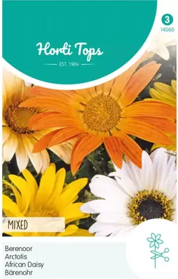 Horti tops zaden arctotis, berenoor gemengd - afbeelding 1