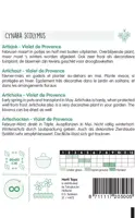 Horti tops zaden artisjok violet de provence - afbeelding 2