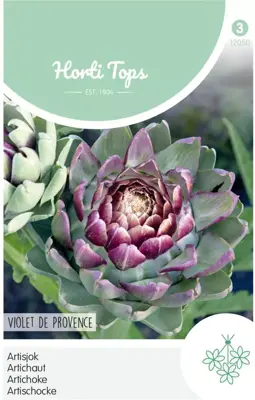 Horti tops zaden artisjok violet de provence - afbeelding 1