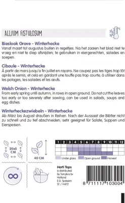 Horti tops zaden bieslook grove - afbeelding 2