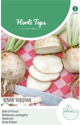Horti tops zaden Bieten Albina Vereduna wit - afbeelding 1