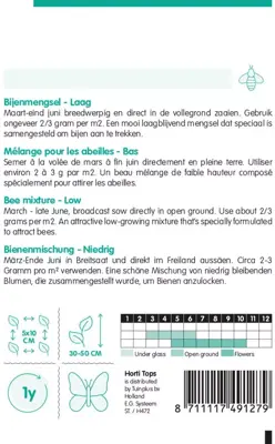 Horti tops zaden Bijenmengsel laag - afbeelding 2