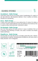 Horti tops zaden calendula, goudsbloem radio orange - afbeelding 2