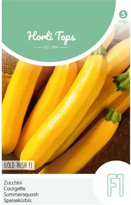 Horti tops zaden courgette gold rush - afbeelding 1