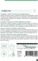 Horti tops zaden Courgette Ronde F1 soorten, gemengde kleuren - afbeelding 2