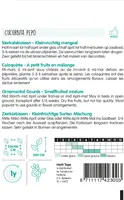 Horti tops zaden cucurbita, sierkalebas kleinvruchtig gemengd - afbeelding 2