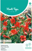 Horti tops zaden delphinium, ridderspoor fox oranje-rood - afbeelding 1