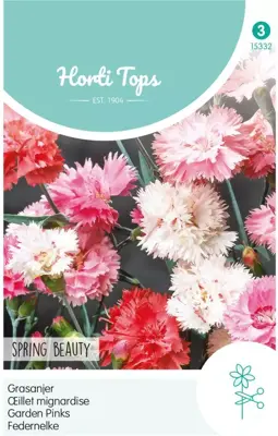 Horti tops zaden Dianthus, Grasanjer Spring Beauty - afbeelding 1