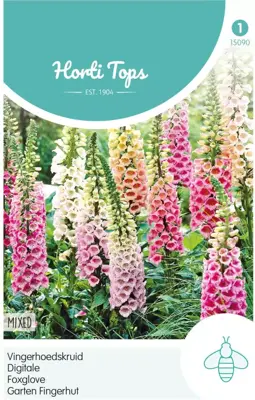 Horti tops zaden digitalis, vingerhoedskruid gemengd - afbeelding 1