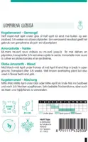 Horti tops zaden gomphrena, kogelamarant gemengd - afbeelding 2