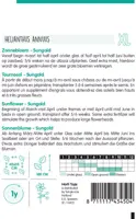 Horti tops zaden helianthus, zonnebloem sungold dubbelbloemig hoog - afbeelding 2