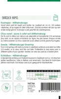 Horti tops zaden Koolraap Wilhelmsburger, type Friese - afbeelding 2