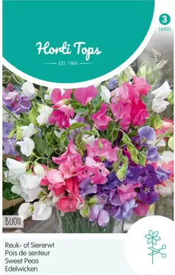 Horti tops zaden lathyrus, reuk- of siererwt bijou gemengd - afbeelding 1