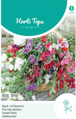 Horti tops zaden lathyrus, reuk- of siererwt royal family gemengd - afbeelding 1