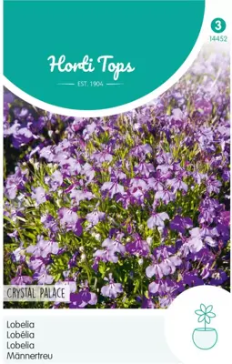 Horti tops zaden lobelia crystal palace - afbeelding 1