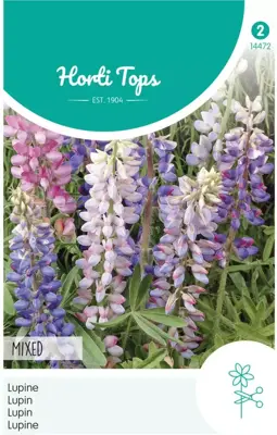 Horti tops zaden lupine, lupine gemengd - afbeelding 1