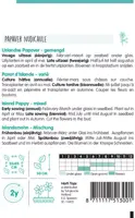 Horti tops zaden papaver, ijslandse papaver gemengd - afbeelding 2