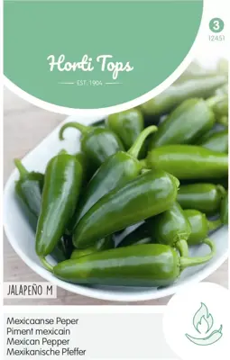 Horti tops zaden peper jalapeño mexicaanse - afbeelding 1