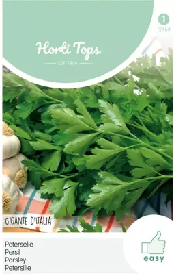 Horti tops zaden peterselie gigante d'italia - afbeelding 1