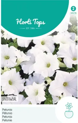 Horti tops zaden petunia sneeuwbal - afbeelding 1