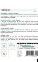 Horti tops zaden raapstelen groene - afbeelding 2