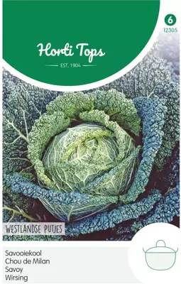 Horti tops zaden Savooiekool Donkergroene Putjes - afbeelding 1