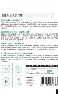 Horti tops zaden sjalot bonilla - afbeelding 2