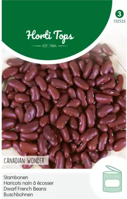 Horti tops zaden Stambonen Canadian Wonder (Kidney) 15 gram - afbeelding 1