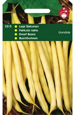 Horti tops zaden stamslabonen gondola (wasboon, witzadig) 100 gram - afbeelding 1