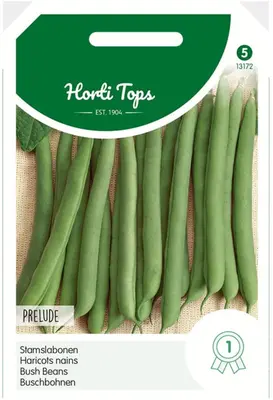 Horti tops zaden stamslabonen prelude 100 gram - afbeelding 1