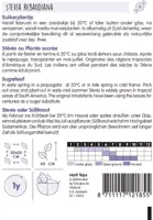 Horti tops zaden stevia, suikerplantje of honingkruid - afbeelding 2