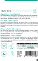 Horti tops zaden tagetes, hoge afrikaan yellow supreme - afbeelding 2