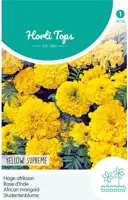 Horti tops zaden tagetes, hoge afrikaan yellow supreme kopen?