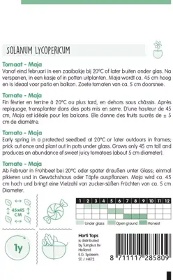 Horti tops zaden tomaten maja -balkontomaat - afbeelding 2