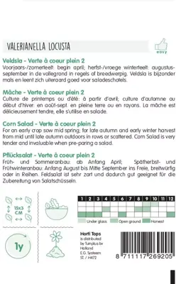 Horti tops zaden veldsla volhart - afbeelding 2
