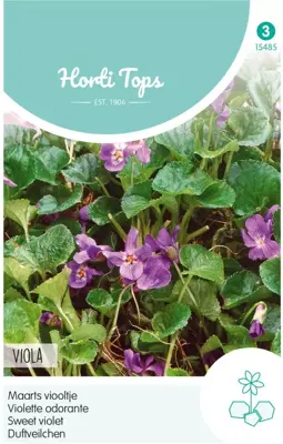 Horti tops zaden Viola, Maarts Viooltje - afbeelding 1