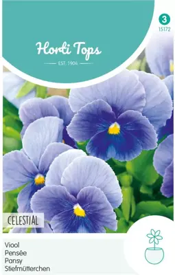 Horti tops zaden Viola, Viool Celestial - afbeelding 1