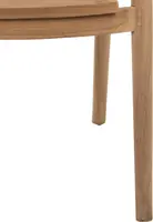 House of Mavi armstoel Jati van massief teak - afbeelding 5