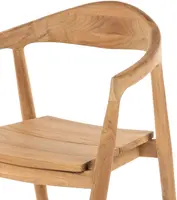 House of Mavi dining tuinstoel jala teak - afbeelding 4
