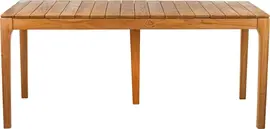 House of Mavi organische tuintafel Ribu van massief teak - afbeelding 2