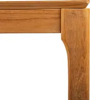 House of Mavi organische tuintafel Ribu van massief teak - afbeelding 4
