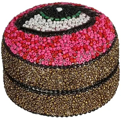 House of Seasons juwelendoosje oog roze 
