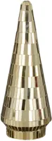 House of Seasons kerstfiguur glas kerstboom 13x13x33cm goud kopen?