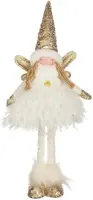 House of Seasons kerstfiguur polyester engel 15x8x45cm goud kopen?